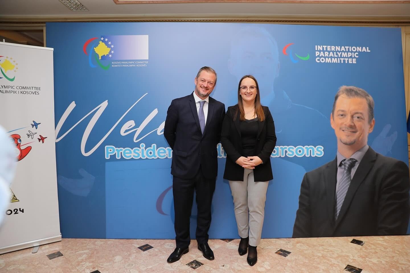 Presidenti Paralimpik Ndërkombëtar vizit në Kosovë
