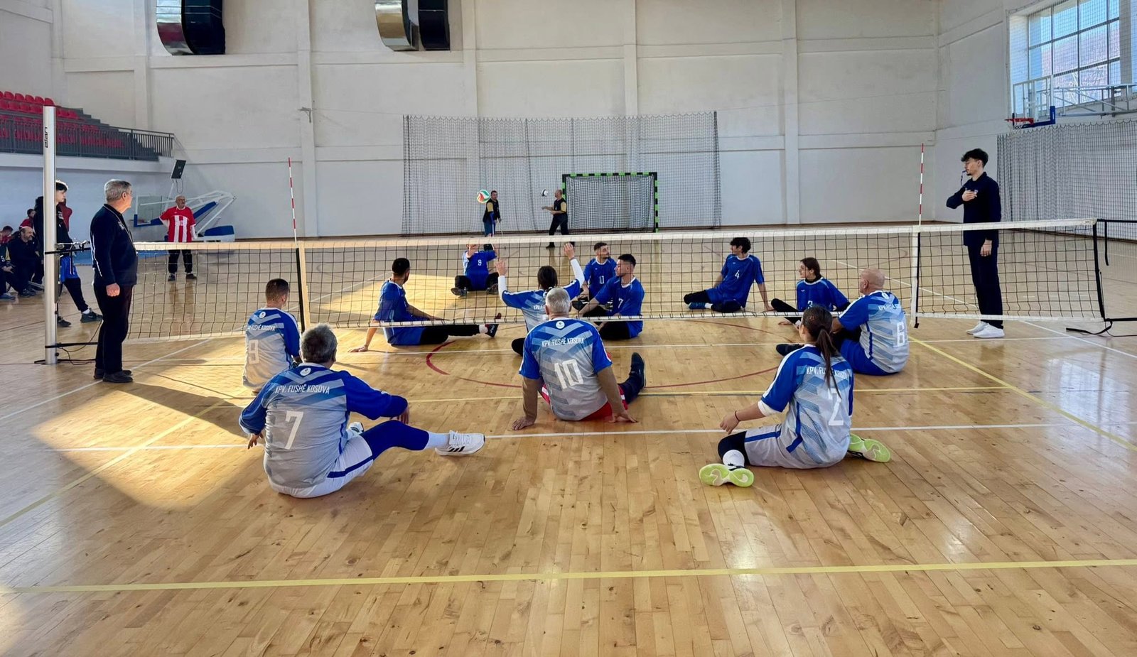 Xhiroja e 1-rë e Kampionatit të Kosovës në Paravolejboll.