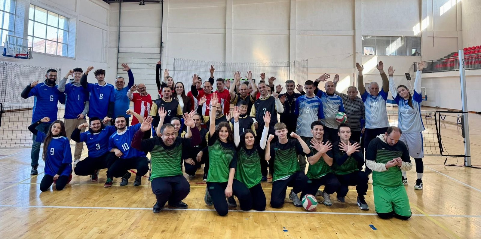 Është zhvilluar xhiroja e 1-rë e Kampionatit të Kosovës në Paravolejboll